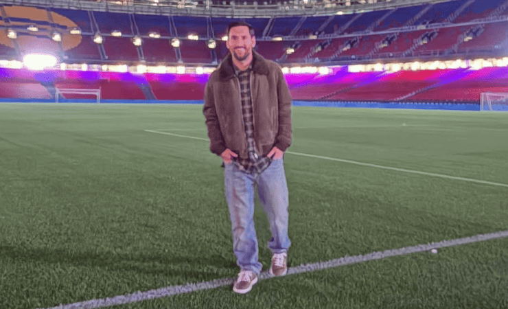 El gesto de Messi cobra una relevancia especial, puesto que coincide con las recientes declaraciones del presidente Joan Laporta.