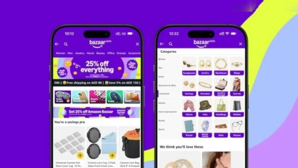 Amazon lanzó su nueva aplicación Amazon Bazaar en Ecuador, con productos desde 2 dólares y envío gratuito en compras superiores a 20 USD.
