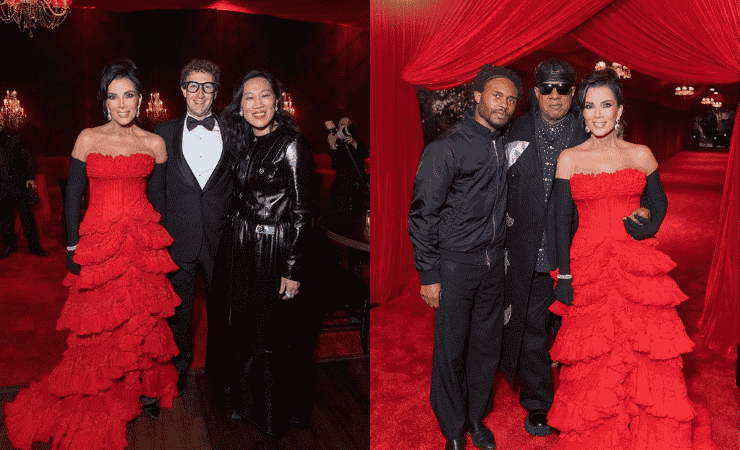 La fiesta de Kris Jenner fue un desfile de joyería con valores incalculables.