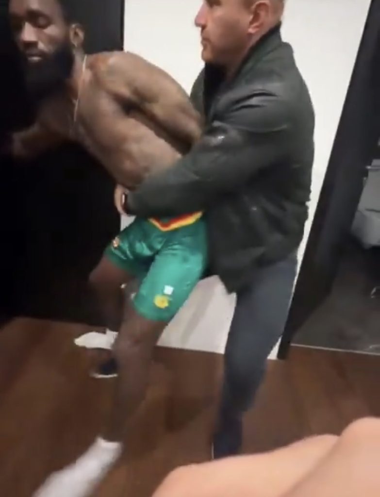 Al volver con guardias de seguridad para recoger sus pertenencias, la influencer descubrió una mujer desconocida escondida en un armario.