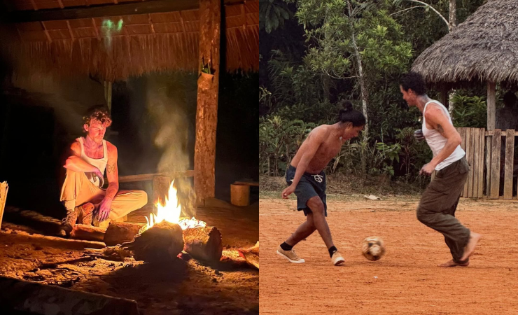 Shawn Mendes volvió a destacar su conexión con Ecuador al compartir nuevas imágenes de su visita a Sarayaku, en Pastaza.