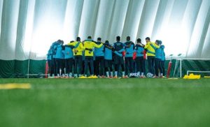 El equipo dirigido por Sebastián Beccacece arribó a la sede del encuentro este fin de semana.