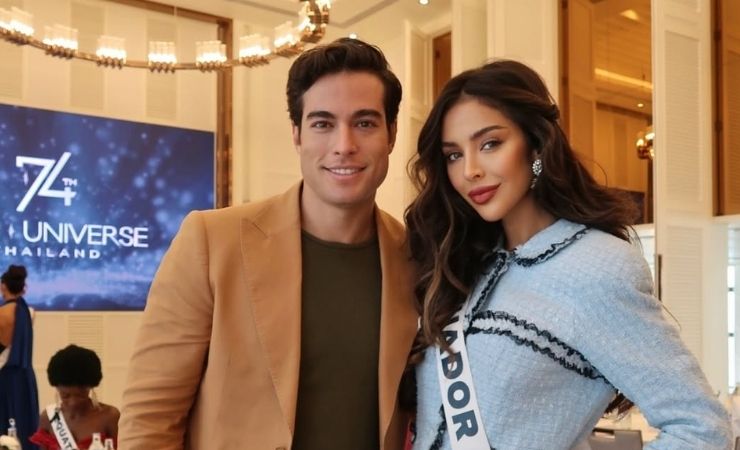 En la reunión, el presentador destacó la energía, el talento y la presencia imponente que las candidatas han desplegado en las actividades preliminares del concurso.