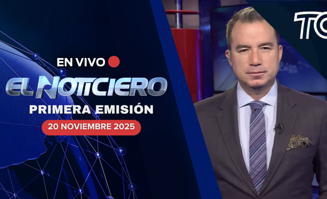 Entérate de los sucesos nacionales e internacionales más destacados en El Noticiero.