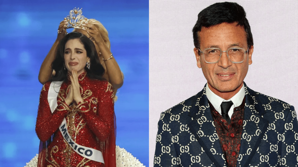 Omar Harfouch y Fátima Bosch, protagonistas de la polémica por las acusaciones de presunta corrupción en Miss Universo 2025.
