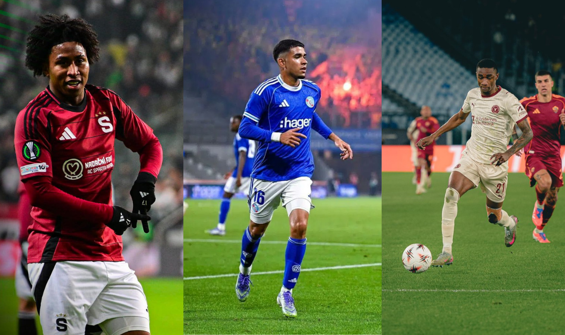 Preciado, Páez y Castillo tuvieron actividad en sus equipos por Europa y Conference League.