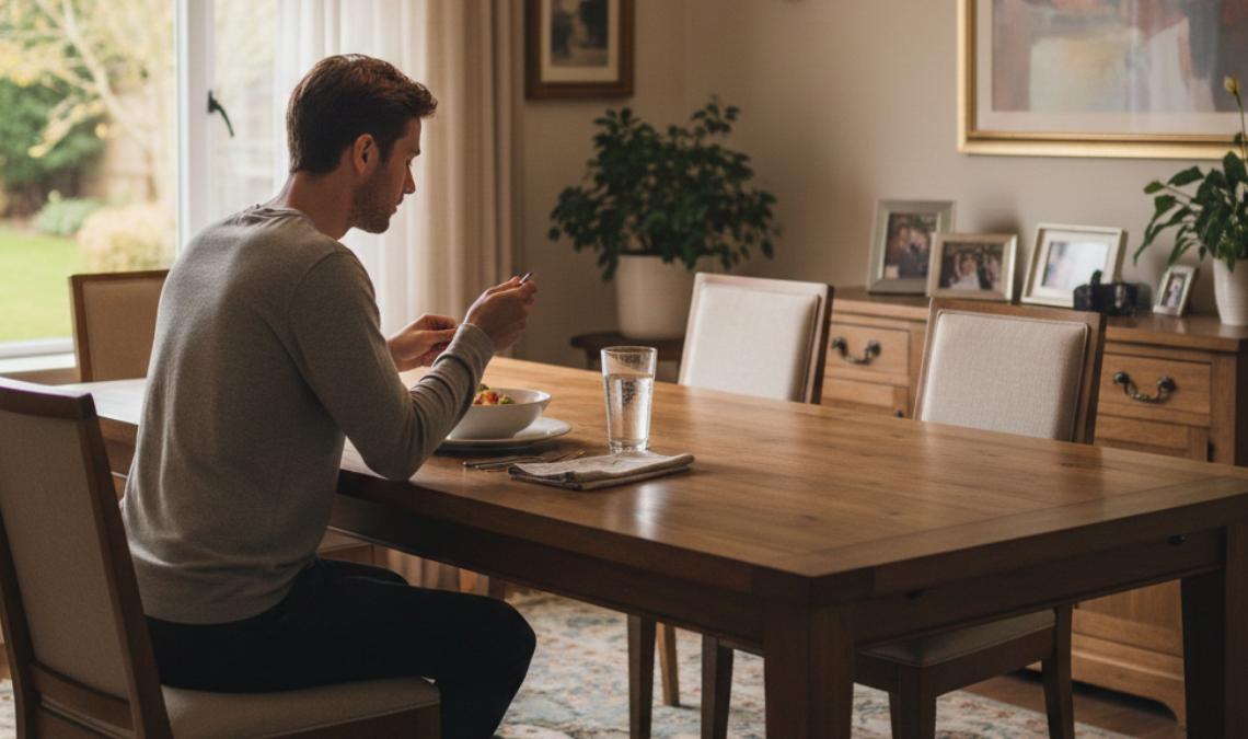 Investigaciones recientes examinan cómo comer solo puede influir en la salud física y emocional, especialmente en adultos y personas mayores.