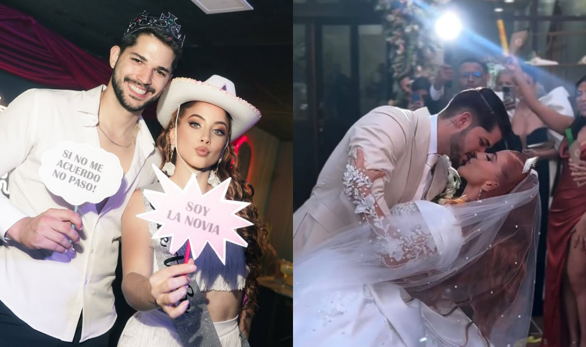 Renier Izquierdo y Antonella Moscoso, talentos de TC Televisión, contrajeron matrimonio en una boda privada rodeada de familiares y amigos cercanos.