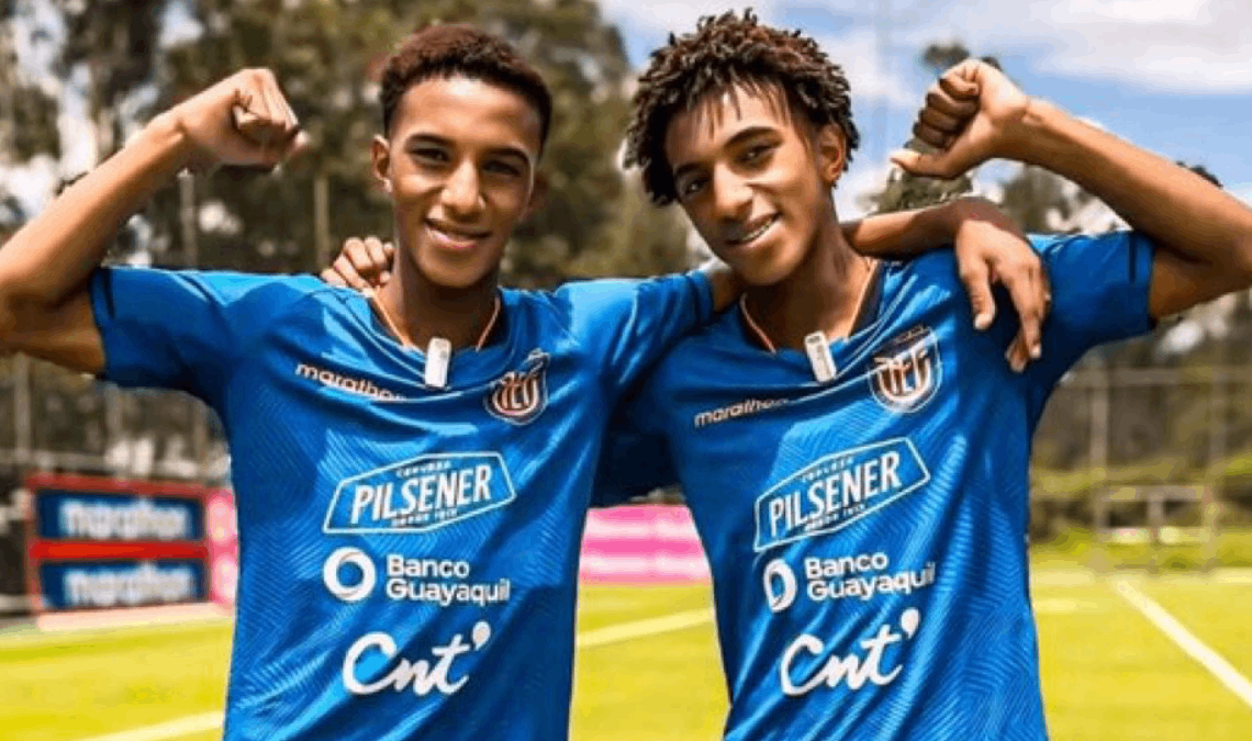 Los hermanos Quintero, actualmente de 16 años, han sido considerados como dos de los talentos más brillantes surgidos de la formación de Independiente del Valle.