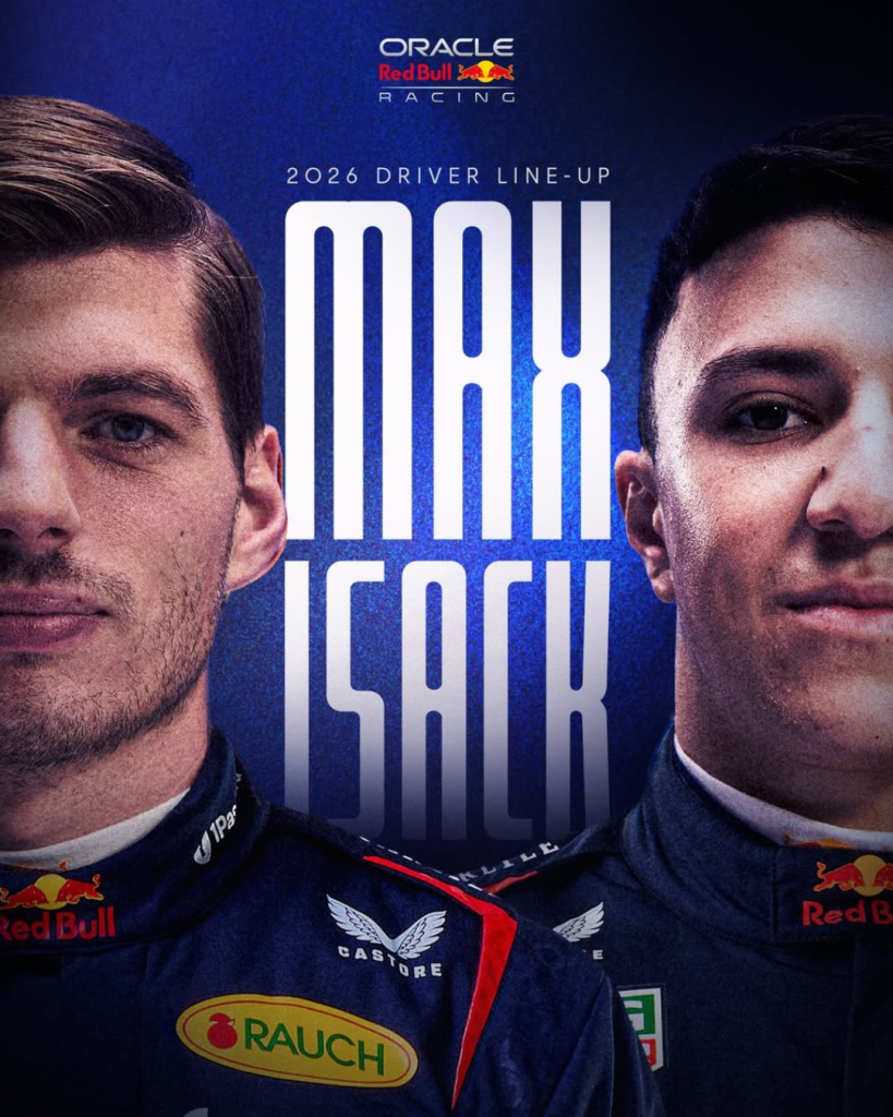 El elegido para acompañar a Max Verstappen en el equipo principal es el francés Isack Hadjar.