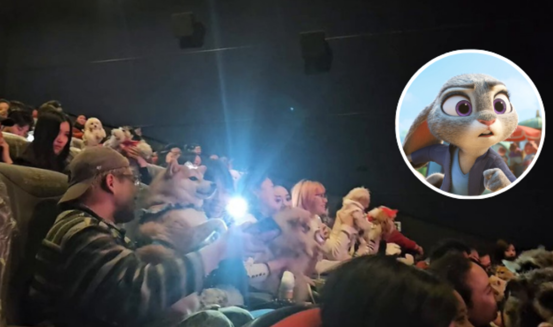 La iniciativa permitió que dueños y caninos compartieran la emoción del estreno en un ambiente completamente pet friendly.