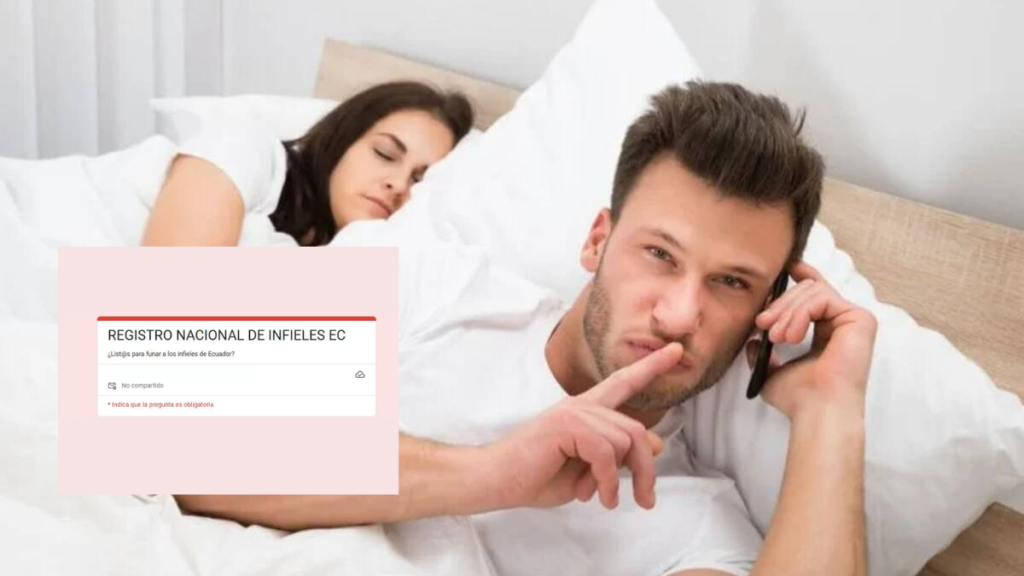 La llamada “lista de infieles de Ecuador” se viraliza en redes sociales, donde usuarias compartían supuestas pruebas de infidelidad.