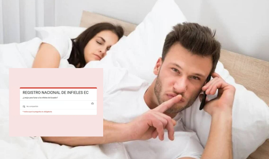 La llamada “lista de infieles de Ecuador” se viraliza en redes sociales, donde usuarias compartían supuestas pruebas de infidelidad.