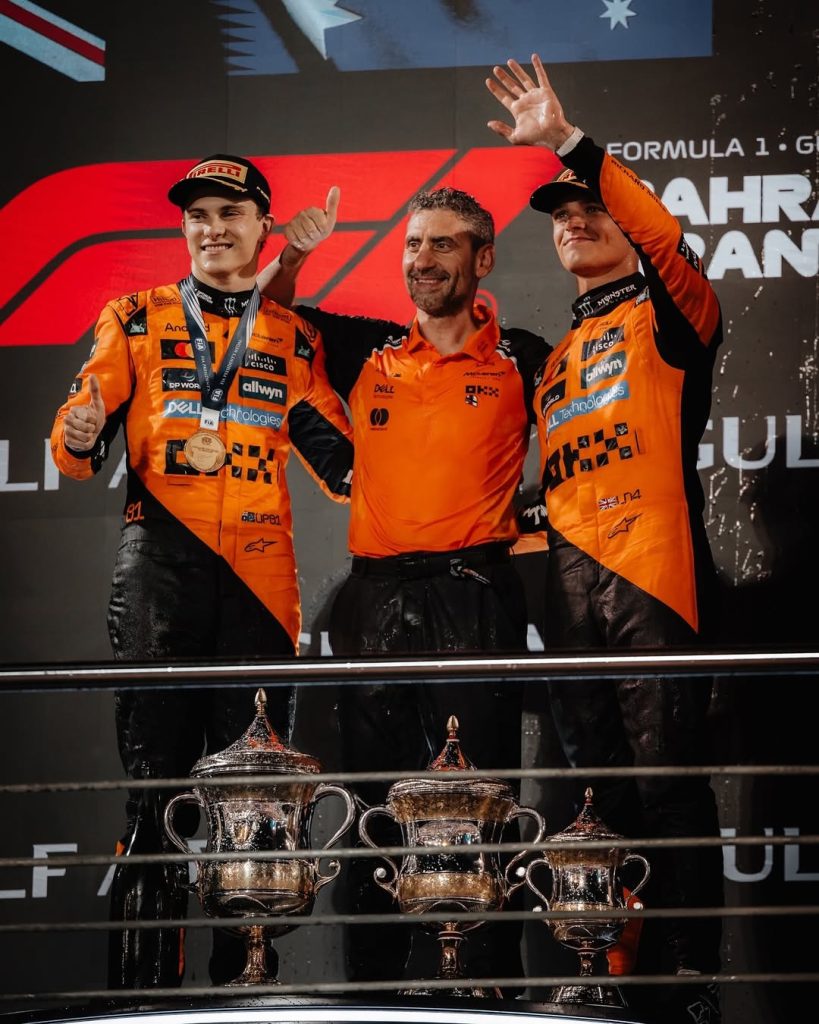 Norris no solo encontró competencia externa; además, encaró un gran rival en su propio garaje: su compañero Oscar Piastri.