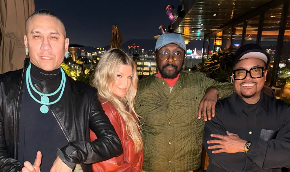Fergie, Taboo, will.i.am y APL.DE.AP celebraron juntos el cumpleaños de uno de sus "hitos" como banda.