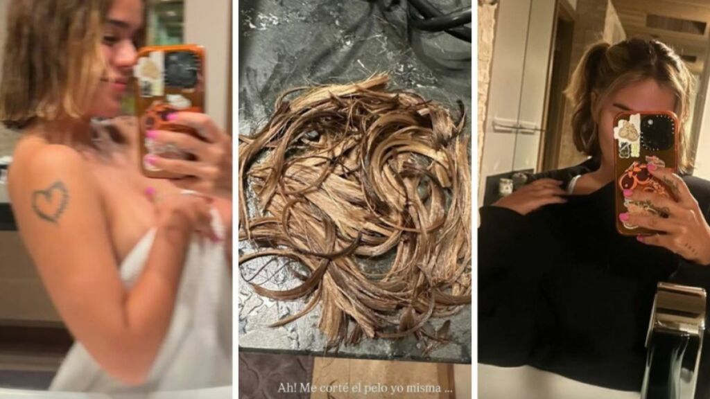 La cantante Karol G mostró en Instagram el resultado de su radical cambio de look.