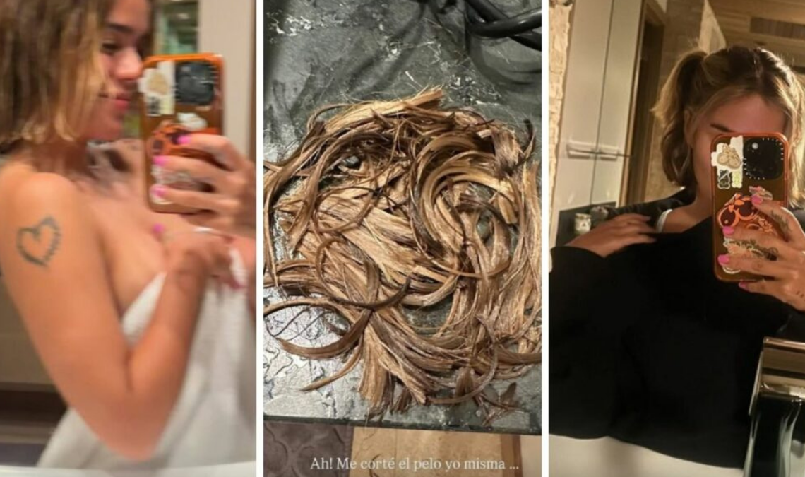 La cantante Karol G mostró en Instagram el resultado de su radical cambio de look.