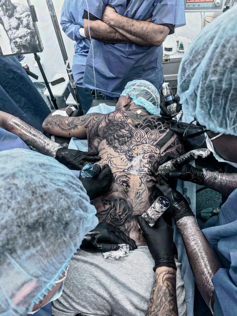 Debido a la magnitud del proyecto, el trabajo requirió un despliegue técnico poco común.