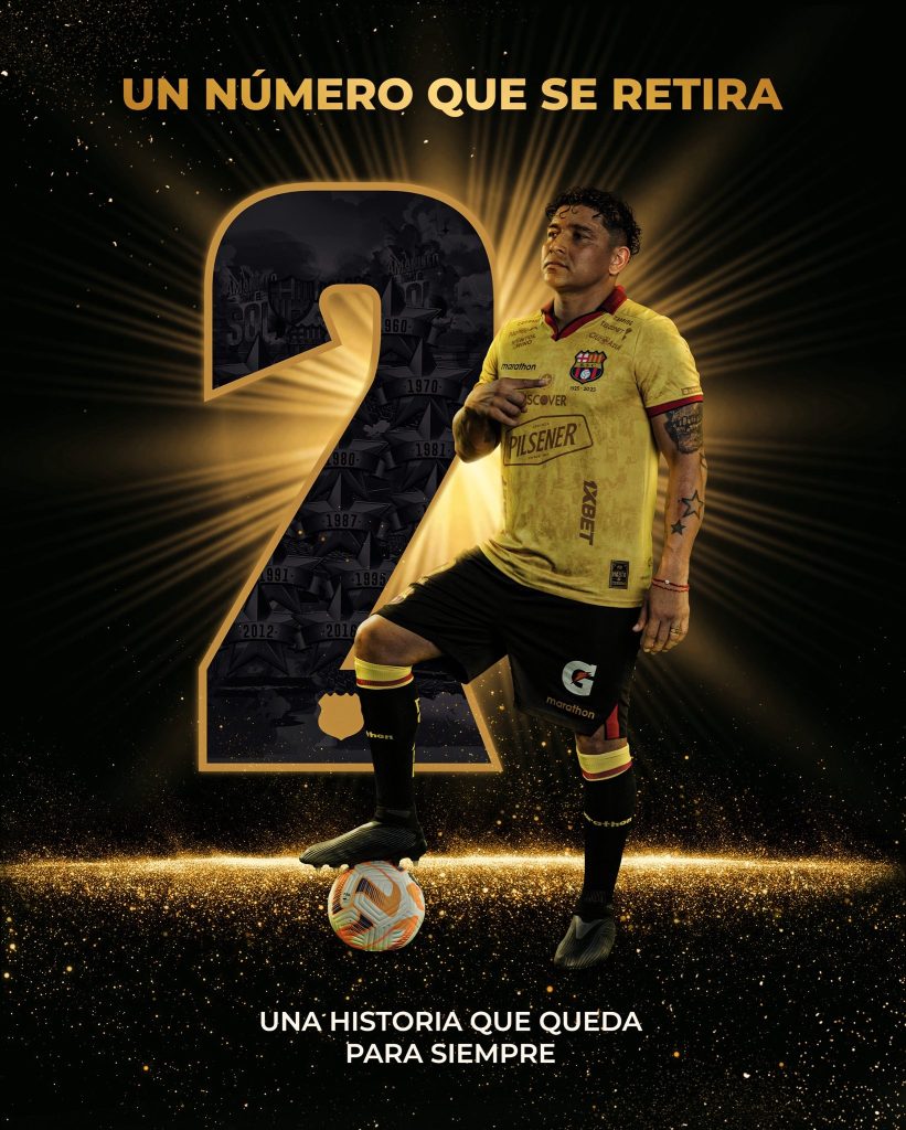 A través de un comunicado oficial, la directiva informó que ningún jugador vestirá el número 2 en la camiseta principal durante toda la campaña de 2026. 