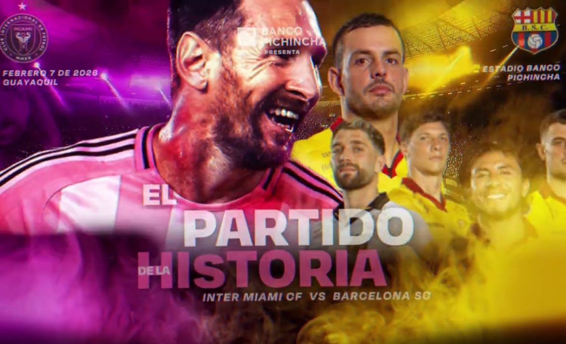 Más del 50% de las entradas para el Barcelona vs Inter Miami se vendieron en solo dos horas. El amistoso se jugará el 7 de febrero en el Monumental.