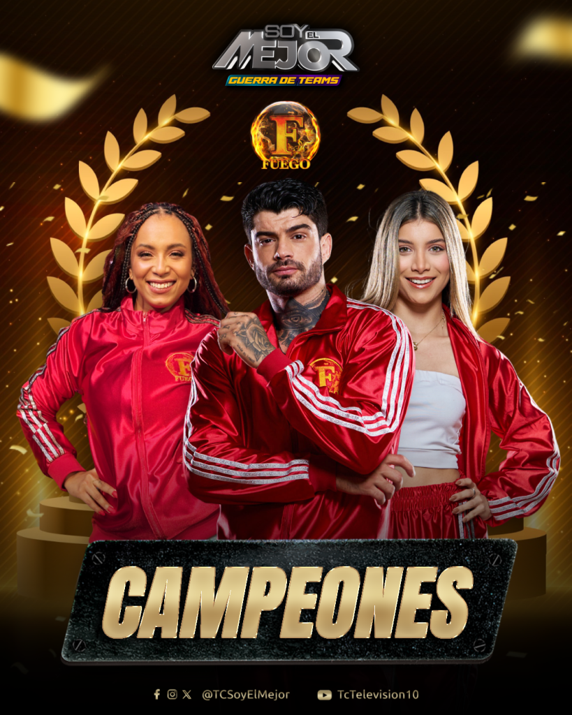 El Team Fuego lo representó Cezar Augusto, Sarah Alarcón y Nice Roan.