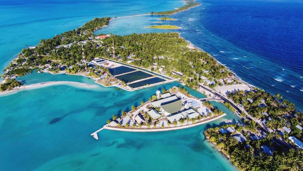 Kiribati es el primer país del mundo en recibir la Navidad debido a su huso horario UTC+14.