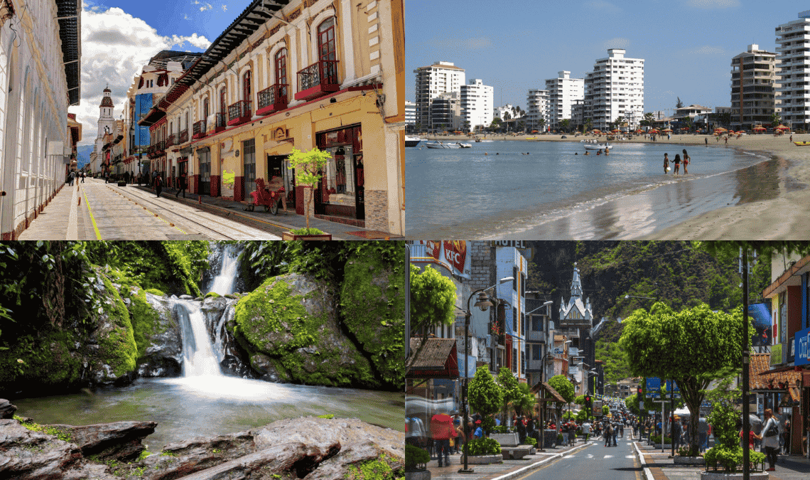 Ecuador ofrece playas, ciudades patrimoniales y destinos naturales ideales para viajar en el feriado largo de Año Nuevo.