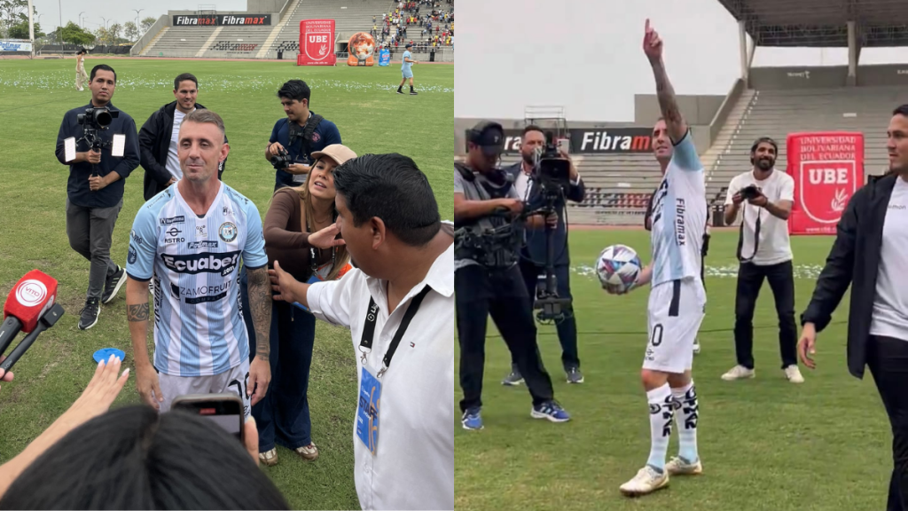 Guayaquil City presentó oficialmente a Damián Díaz como su nuevo refuerzo para la temporada 2026.