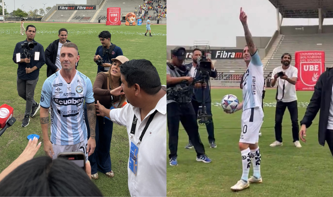 Guayaquil City presentó oficialmente a Damián Díaz como su nuevo refuerzo para la temporada 2026.