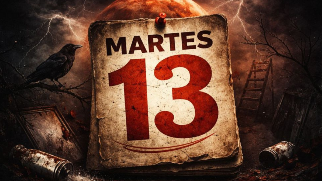 Martes 13: una fecha culturalmente “temida” en Latinoamérica, marcada en el calendario.