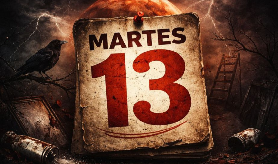 Martes 13: una fecha culturalmente “temida” en Latinoamérica, marcada en el calendario.