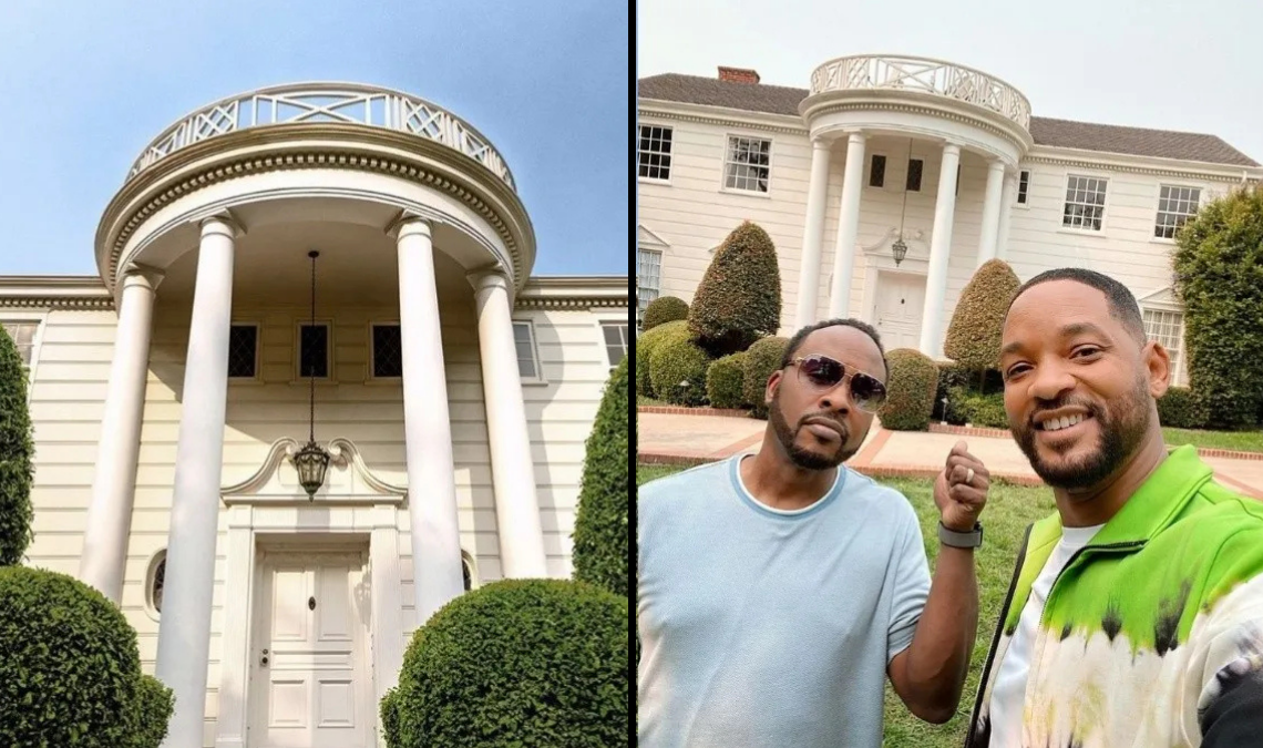 La fachada que apareció en la serie se promociona para una venta millonaria en Los Ángeles.