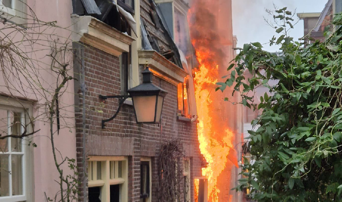 Una fuerte explosión sacudió el corazón de Utrecht, Países Bajos