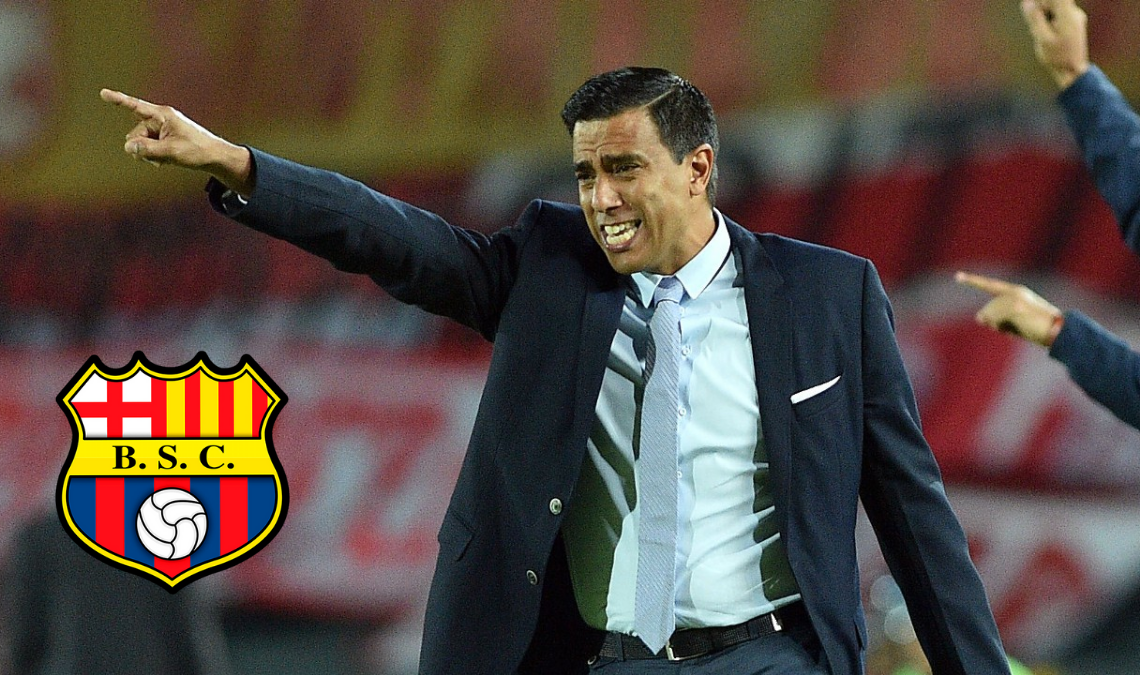 En sus redes sociales, Barcelona le dio la formal bienvenida a César Farías, su flamante entrenador para este 2026.