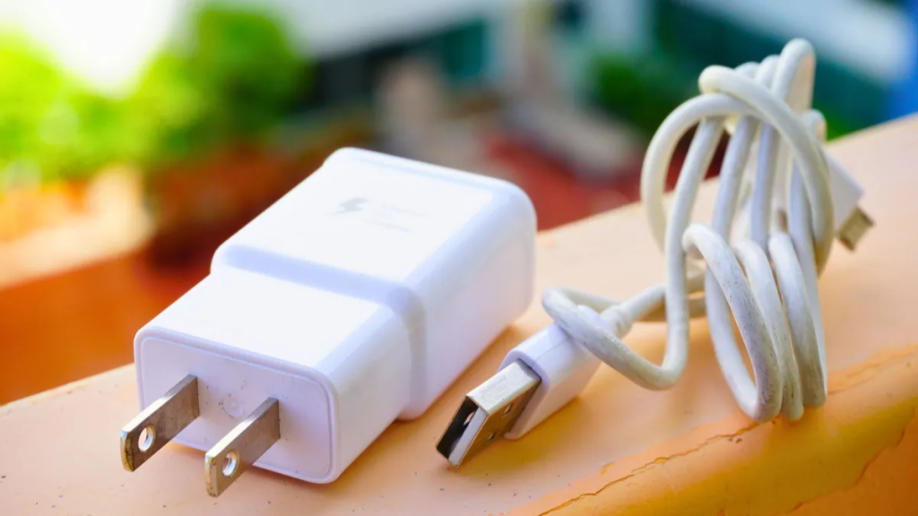 cargador del celular