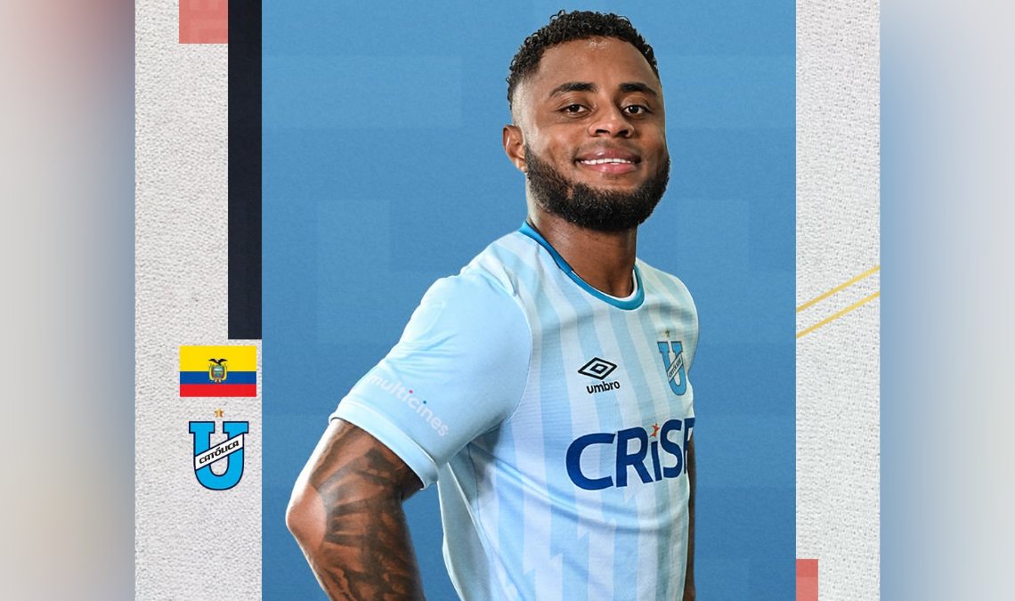 Universidad Católica oficializó el fichaje de Diego ‘Chiqui’ Palacios para la temporada 2026. El lateral ecuatoriano llega a préstamo desde Corinthians.