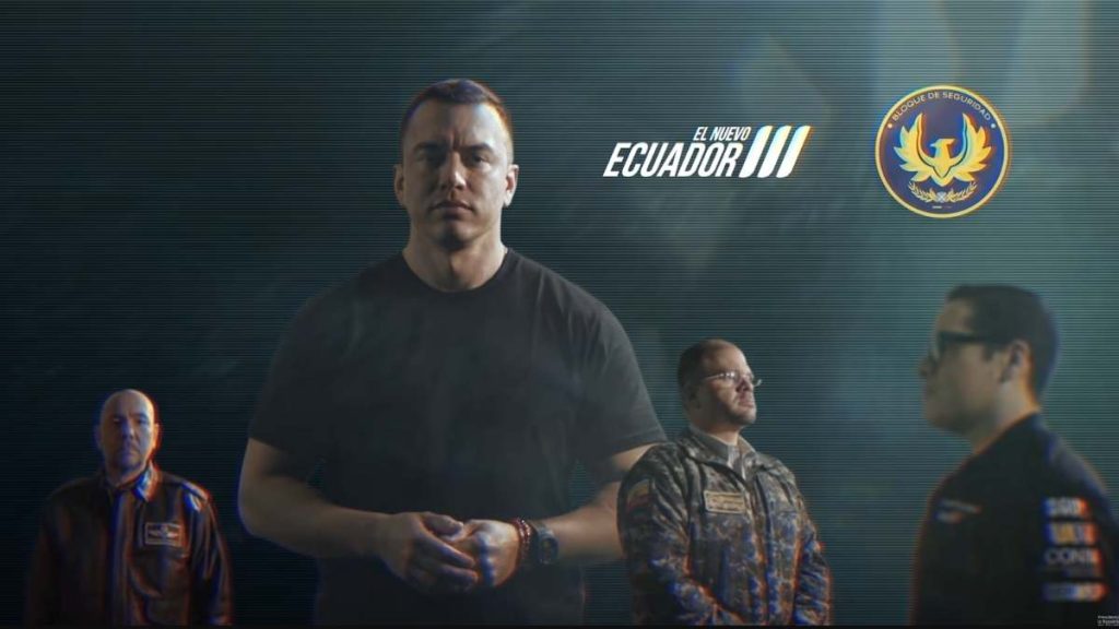 Daniel Noboa - Plan de seguridad