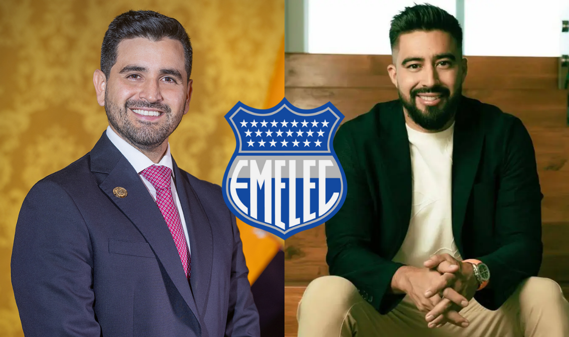 José David Jiménez, con el respaldo de Christian Noboa, oficializa su candidatura a la presidencia de Emelec.