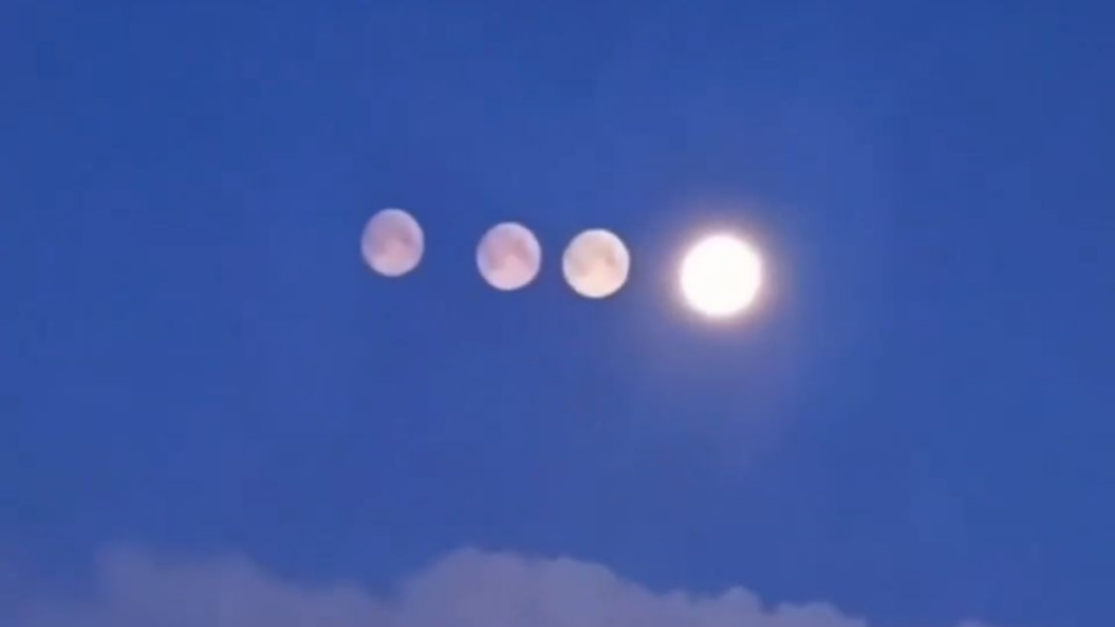 Cuatro lunas sorprendieron en el cielo de Rusia el 1 de febrero. El fenómeno se volvió viral, pero expertos explican que fue un efecto óptico llamado paraselene.