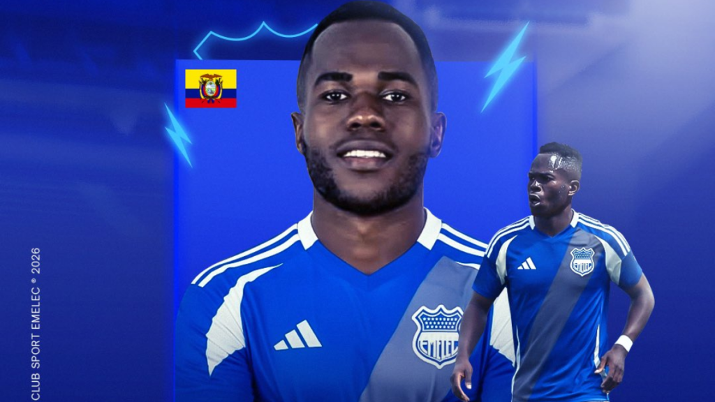 Emelec confirmó la contratación de Estalin Segura para la presente temporada, siendo su segundo refuerzo del año.