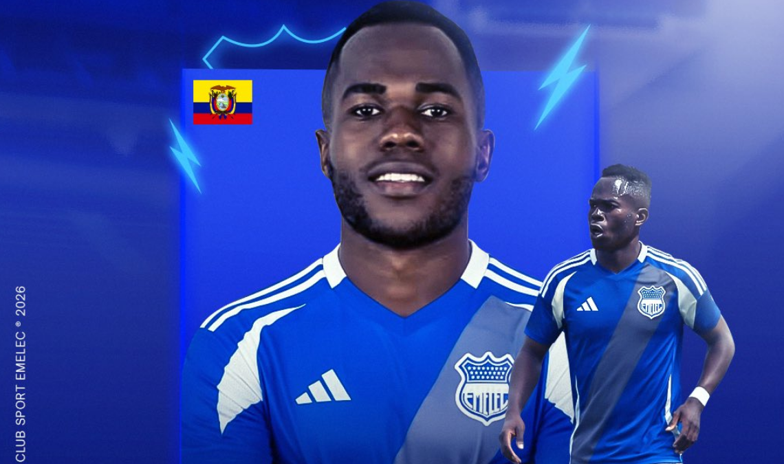 Emelec confirmó la contratación de Estalin Segura para la presente temporada, siendo su segundo refuerzo del año.