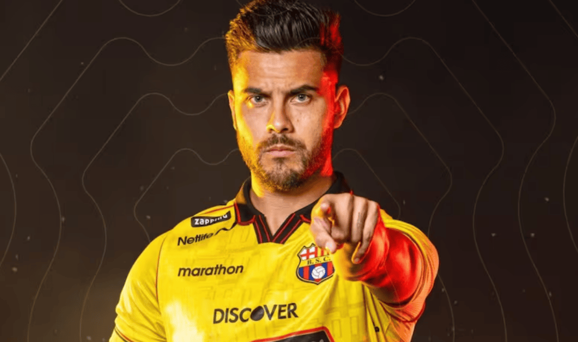 Tito Villalba se suma a Barcelona SC como refuerzo para la temporada 2026.