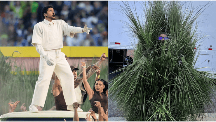 Uno de los llamativos disfraces utilizados en el espectáculo de Bad Bunny durante el Super Bowl LX fue puesto a la venta por 5.000 dólares en plataformas digitales.