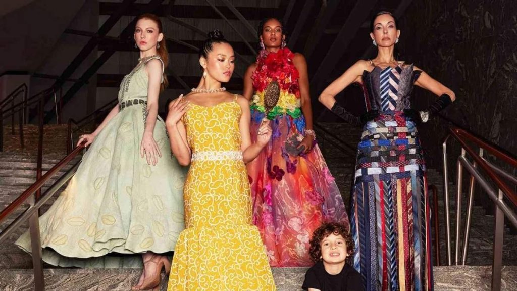 La colección que presentará Max en París, está inspirada en su entorno y en telas rescatadas.