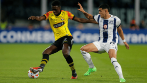 Barcelona disputó seis partidos en Argentina por Copa Libertadores entre 2017 y 2025. El equipo amarillo logró una victoria, dos empates y tres derrotas en ese periodo. Foto: Conmebol