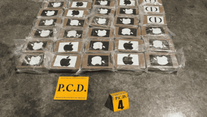 La Policía Nacional incautó 637,8 kilos de cocaína en aguas internacionales durante la Operación Jaspe. La droga fue trasladada a Costa Rica para su judicialización.