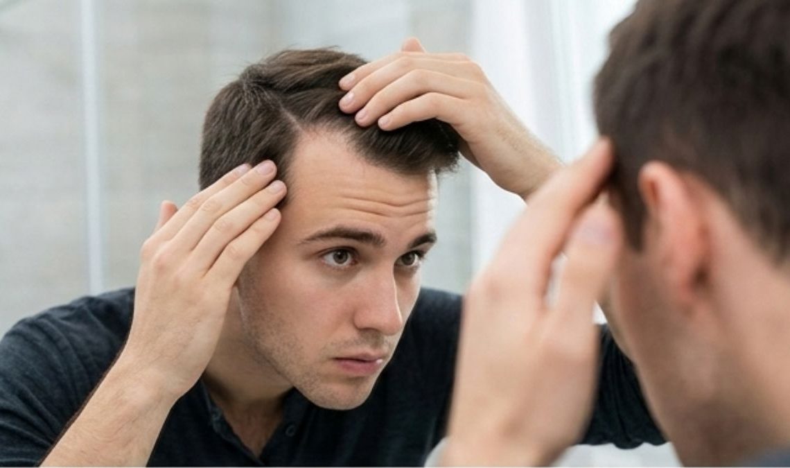 Desde los 20 a 25 años de edad aproximadamente el 25% de los hombres comienza a mostrar los primeros síntomas de alopecia.