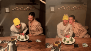Justin Bieber celebró su cumpleaños 32 con un festejo íntimo junto a Hailey Bieber y compartió fotos en Instagram. Imágenes extraídas de su cuenta pública.