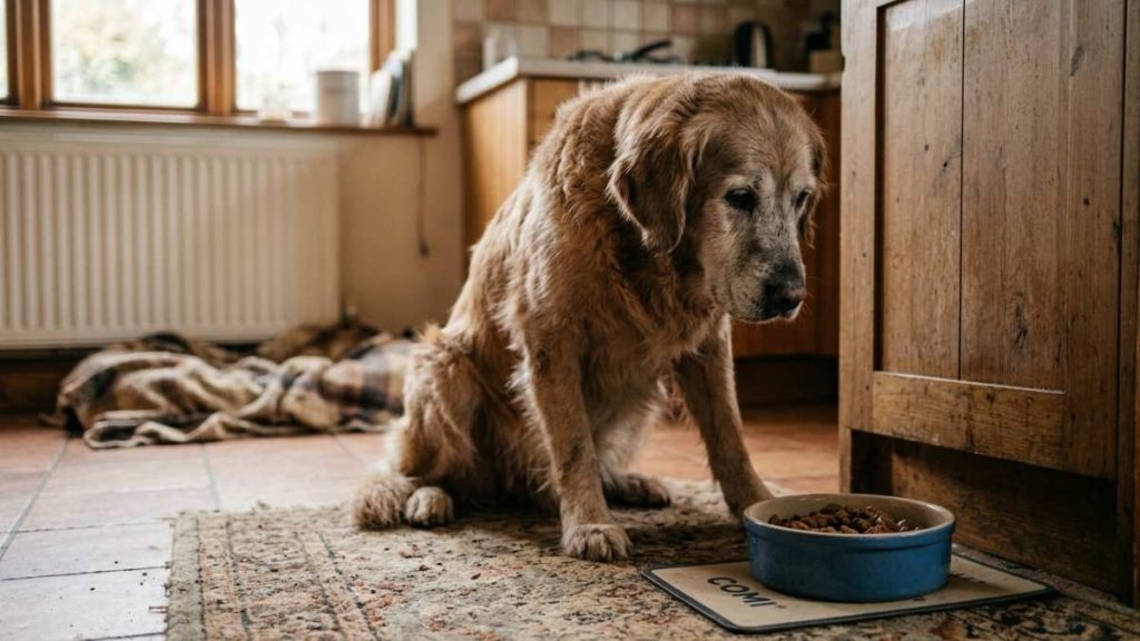En razas grandes de perro se considera senior cerca de los 8 años de edad.