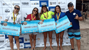 Dominic Barona y Álex Suárez ganaron la segunda fecha del Campeonato Nacional de Surf en Montañita, evento que reunió a los mejores surfistas del Ecuador.